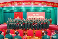 Bộ Chỉ huy Quân sự thành phố công bố các quyết định về công tác cán bộ