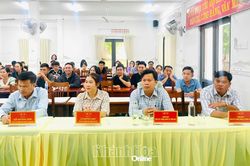 Trung tâm Chính trị phường Ninh Chử khai giảng lớp bồi dưỡng nhận thức về Đảng đợt 5 năm 2026