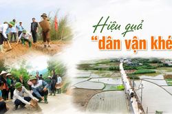 Hiệu quả “dân vận khéo”
