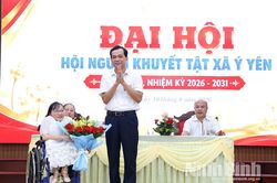 Đại hội đại biểu Hội Người khuyết tật xã Ý Yên lần thứ I, nhiệm kỳ 2026-2031