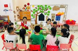 Giáo dục mầm non tạo nền tảng vững chắc cho tương lai