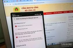 Cách khai báo lưu trú trên VNeID cho người thân ở lại qua đêm