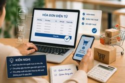 Đề xuất mới về lập h&oacute;a đơn điện tử, giảm chi ph&iacute; cho người b&aacute;n h&agrave;ng