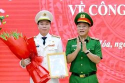 Thanh H&oacute;a c&oacute; t&acirc;n Gi&aacute;m đốc C&ocirc;ng an tỉnh Ho&agrave;ng Quốc Việt
