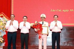 Đại tá Trịnh Khắc Cường giữ chức Giám đốc Công an tỉnh Lào Cai