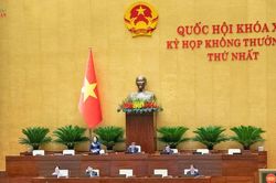 Ng&agrave;y l&agrave;m việc thứ 8, Kỳ họp kh&ocirc;ng thường lệ thứ Nhất, Quốc hội kh&oacute;a XVI