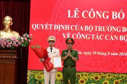 Đại t&aacute; Ho&agrave;ng Quốc Việt giữ chức Gi&aacute;m đốc C&ocirc;ng an tỉnh Thanh H&oacute;a