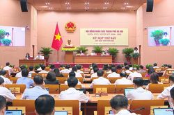 Khai mạc Kỳ họp thứ 6 HĐND thành phố Hà Nội