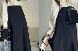 4 cách phối chân váy suông giúp nàng ghi điểm phong cách mùa hè