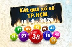 XSHCM 10/8 - Kết quả xổ số TP.HCM hôm nay ngày 10/8/2026
