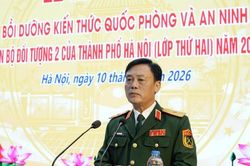 H&agrave; Nội: Khai giảng lớp bồi dưỡng kiến thức quốc ph&ograve;ng v&agrave; an ninh đối tượng 2