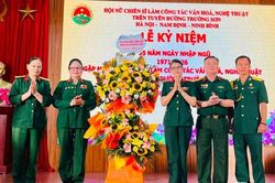 Kỷ niệm 55 năm Ngày nhập ngũ nữ chiến sĩ văn hóa, nghệ thuật Trường Sơn