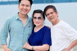 Bố mẹ MC Hạnh Phúc gây chú ý