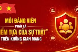 Mỗi đảng viên phải là 'điểm tựa của sự thật' trên không gian mạng