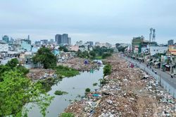 [Ảnh] Diện mạo rạch ô nhiễm bậc nhất Thành phố Hồ Chí Minh sau bàn giao mặt bằng