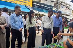 Kiểm tra, giám sát an toàn thực phẩm tại chợ hải sản lớn nhất Vũng Tàu