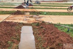 Lâm Đồng: Quảng trường 400 tỷ đồng tiếp tục lún, sạt trượt nhiều nơi
