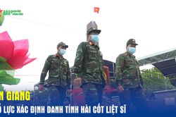 An Giang: Nỗ lực xác định danh tính hài cốt liệt sĩ