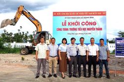 Khởi công Trường Tiểu học Nguyễn Thành