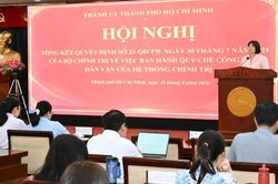 Dân vận số phải tạo được tương tác hai chiều với người dân