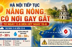 [INFOGRAPHIC] Vì sao Hà Nội vẫn duy trì nắng nóng?