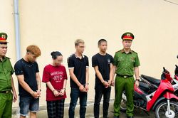 Bắt tạm giam 4 thanh niên nghiện game, chuyên trộm cáp điện