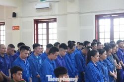 48 bị cáo trong đường dây lừa đảo xuyên quốc gia hầu tòa