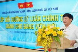 Petrovietnam khai giảng Lớp bồi dưỡng lý luận chính trị dành cho đảng viên mới tại TP HCM