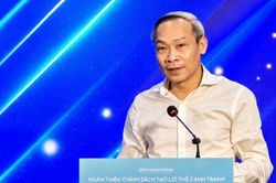 Thể chế phải đi trước để khơi thông nguồn lực