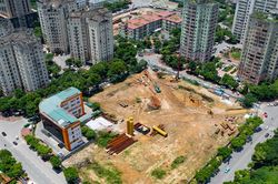 Những dự án 'đất vàng' bỏ hoang nhiều năm tại khu Cầu Giấy, Yên Hòa