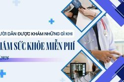 Người dân được kiểm tra những gì khi khám sức khỏe miễn phí?
