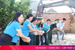 Khởi công làm nhà kiên cố cho phụ nữ nghèo ở Lộc Hà