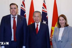Tổng Bí thư, Chủ tịch nước hội kiến Chủ tịch Thượng viện và Hạ viện Australia