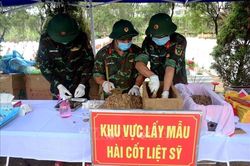 Cố gắng lấy mẫu hài cốt liệt sĩ xong trước thời hạn, đảm bảo chính xác và tôn nghiêm
