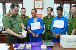Phá chuyên án ma túy, bắt 2 đối tượng, thu giữ 8 bánh heroin