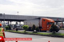 Tháo dỡ trạm thu phí cầu Đồng Nai