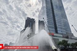 Hơn 3.000 người tham gia diễn tập chữa cháy, cứu nạn tại tòa nhà Saigon Centre