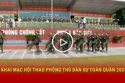 Khai mạc Hội thao phòng thủ dân sự toàn quân 2026
