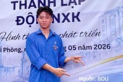 Người đội trưởng trẻ gieo khát vọng cống hiến màu áo xanh tình nguyện
