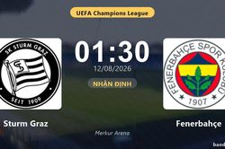 Nhận định Sturm Graz vs Fenerbahçe: đội hình dự kiến