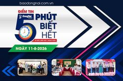 Điểm tin ‘5 phút biết hết’ sáng 11-8: Đồng Nai tổ chức kỷ niệm 65 năm Thảm họa da cam Việt Nam