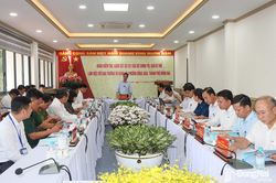 Đoàn kiểm tra, giám sát số 231 của Bộ Chính trị, Ban Bí thư làm việc tại Đồng Xoài