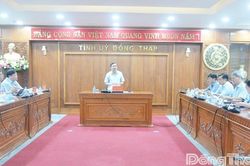 Thường trực Tỉnh ủy chỉ đạo tháo gỡ vướng mắc, nâng cao hiệu quả tham mưu