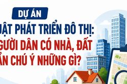 Infographic Dự án Luật Phát triển đô thị: Người dân có nhà, đất cần chú ý những gì?
