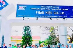 Điểm chuẩn của Phân hiệu Trường Đại học Sư phạm TP. Hồ Chí Minh tại Gia Lai từ 17-25,5