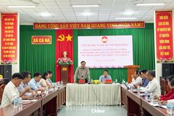 Khảo sát, tuyên truyền vận động bàn giao mặt bằng Dự án Khu Công nghiệp Cà Ná