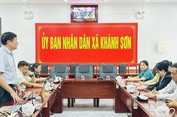 Xã Khánh Sơn phấn đấu hoàn thành sắp xếp trường học trước ngày 22-8