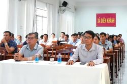 Đảng ủy xã Diên Khánh quán triệt quy định chuẩn mực đạo đức cách mạng của cán bộ, đảng viên