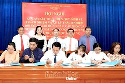 Sở Nội vụ ký cam kết trách nhiệm người đứng đầu