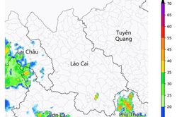 Lào Cai cảnh báo dông, lốc, sét, mưa đá trong 3 giờ tới